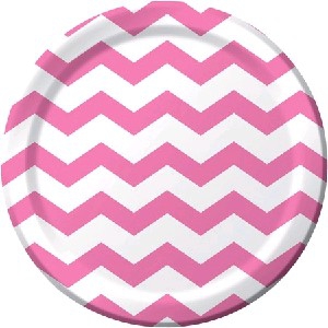 plates-chevron-candy-pink